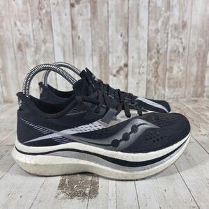 Saucony Endorphin Pro 2 Womens Running Shoes Black White S10687-10 Size 6.5